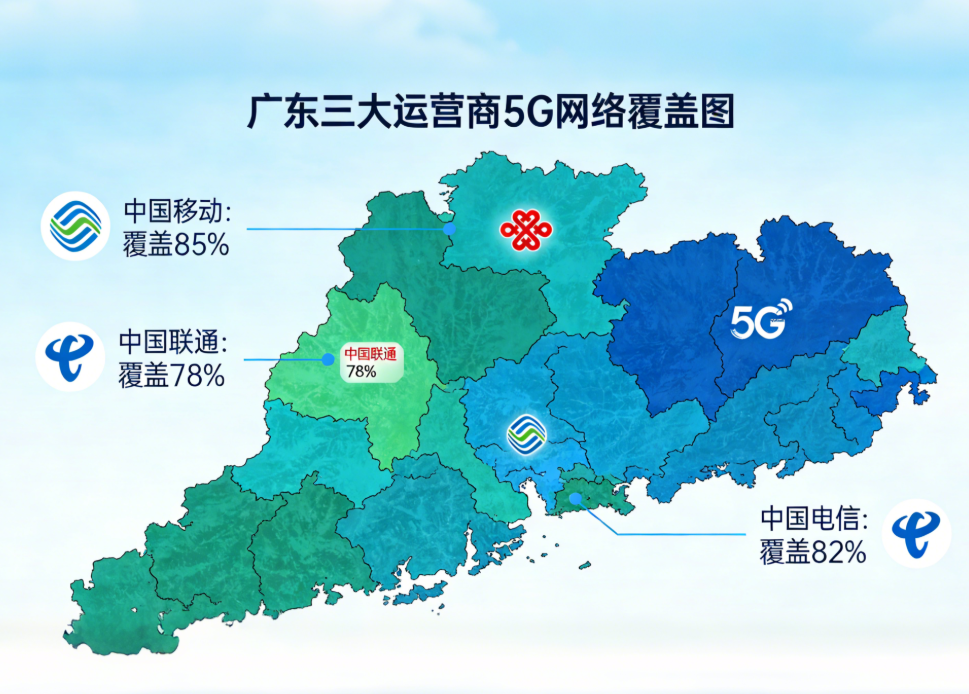 广东5G网络覆盖图
